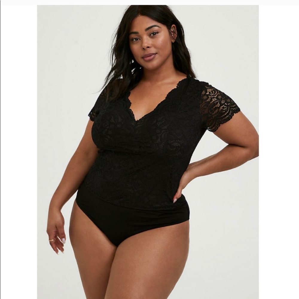 Torrid lace bodysuit